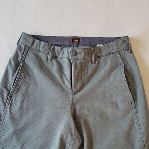 Lee Olive Chino Pants